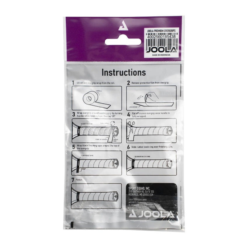 JOOLA Premium Overgrip - 4-Pack - Pickleball Sports Best Seller