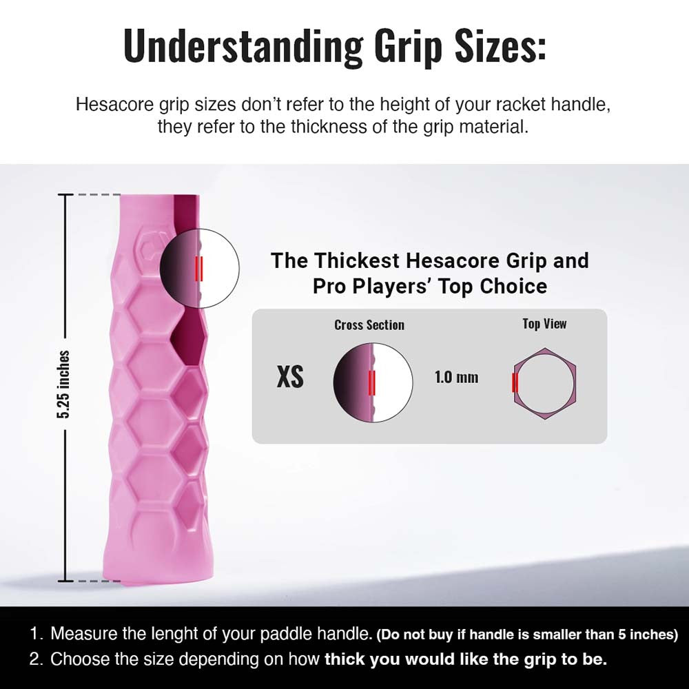 Hesacore Pickleball Grip - Pickleball Sports Featured