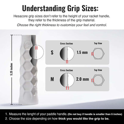 Hesacore Pickleball Grip - Pickleball Sports Featured