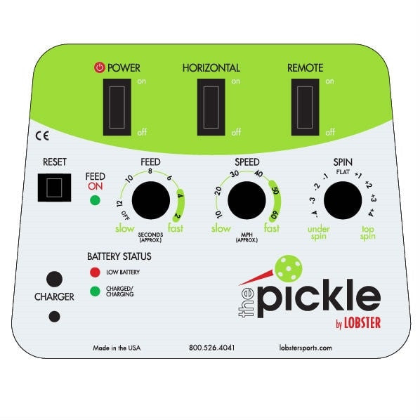 The Pickle Ball Machine by Lobster - Pickleball Sports Quality