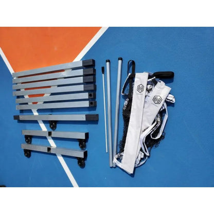 Dominator Rolling Portable Pickleball Net - Pickleball Sports Premium