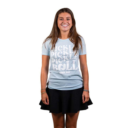 Heritage Pickle Pickle Pickle-ball Tee - Pickleball Sports Value