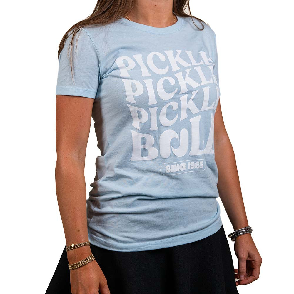 Heritage Pickle Pickle Pickle-ball Tee - Pickleball Sports Value
