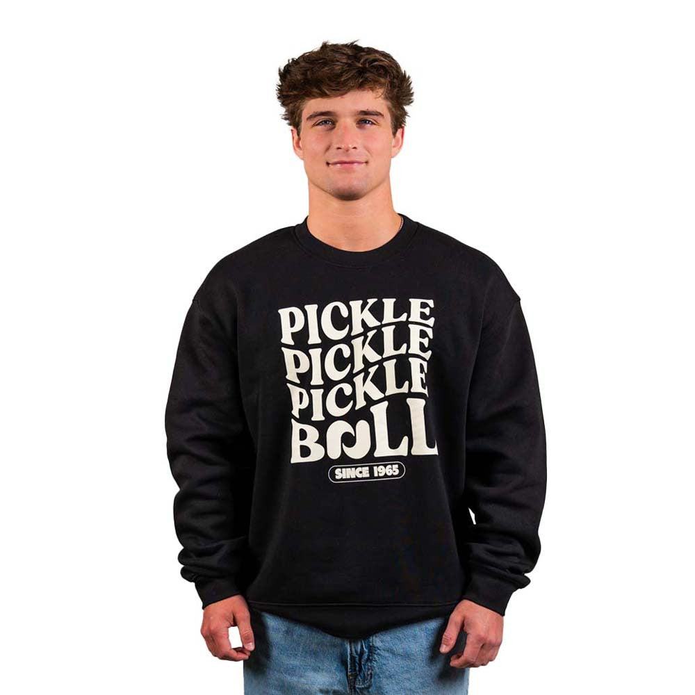 Heritage Pickle Pickle Pickle-ball Crewneck Sweatshirt - Unisex - Pickleball Sports Premium