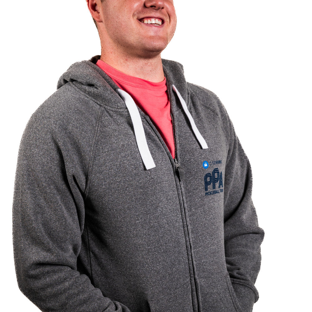 PPa Heywood Fleece Zip Hoodie - Unisex - Pickleball Sports New