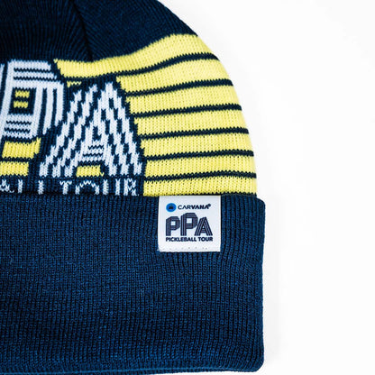 PPa Jacquard Pom Beanie - Pickleball Sports Quality