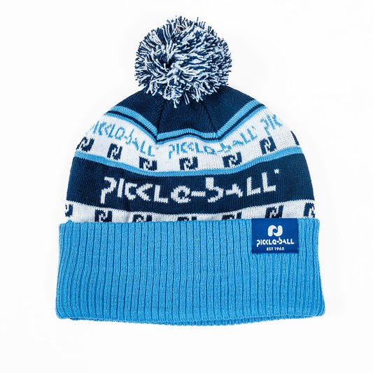 Heritage Pickle-ball Old School Pom Beanie - Pickleball Sports Featured