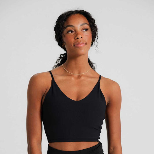 erne Florence Ribbed Tank Bra Top - Pickleball Sports Featured