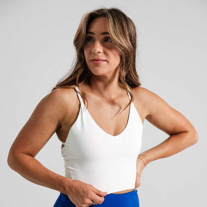 erne Florence Ribbed Tank Bra Top - Pickleball Sports Featured