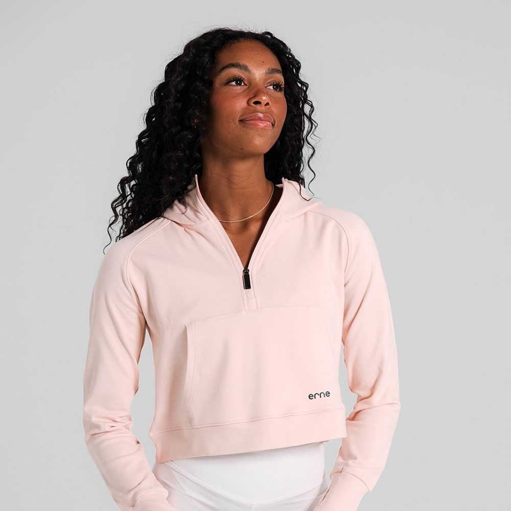 erne Malibu Cropped Hooded Pullover - Pickleball Sports Latest