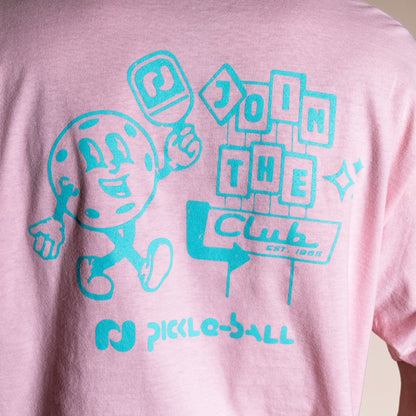 Heritage Pickle-ball Join The Club Retro Ball Tee - Pickleball Sports Discount