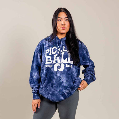 Heritage Pickle-ball Groovy Hoodie - Pickleball Sports Top Pick