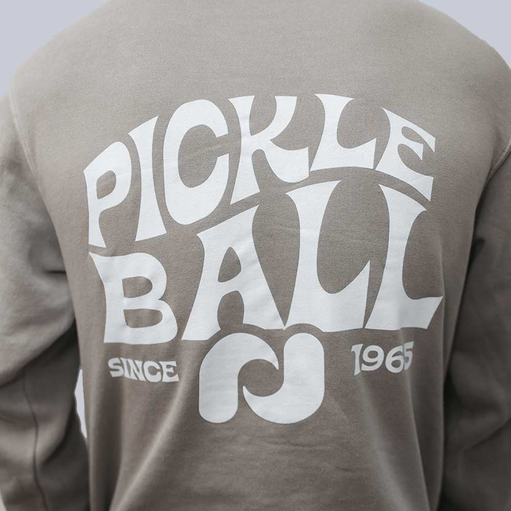 Heritage Pickle-ball Groovy Hoodie - Pickleball Sports Top Pick