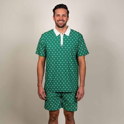 Heritage Pickle-ball Logo Polo - Unisex - Pickleball Sports Hot Sale