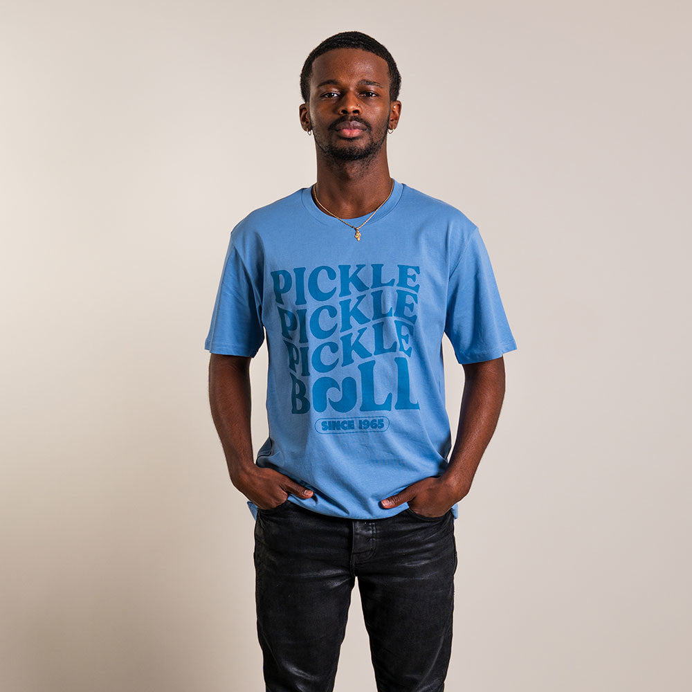 Heritage Pickle Pickle Pickle-Ball Tee - Unisex - Pickleball Sports Discount