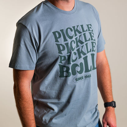 Heritage Pickle Pickle Pickle-Ball Tee - Unisex - Pickleball Sports Discount