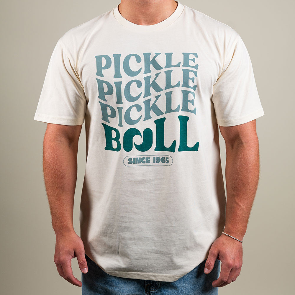 Heritage Pickle Pickle Pickle-Ball Tee - Unisex - Pickleball Sports Discount