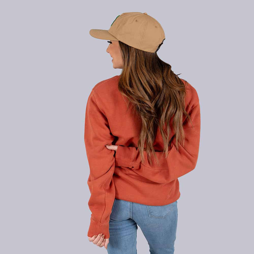 Heritage Pickle-ball Groovy Crew Neck Sweatshirt - Pickleball Sports Recommended