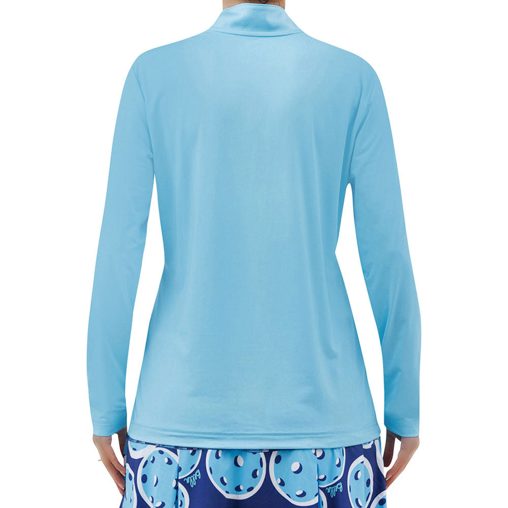 Pickleball Bella Quarter Zip Long Sleeve Shirt - Pickleball Sports Trusted
