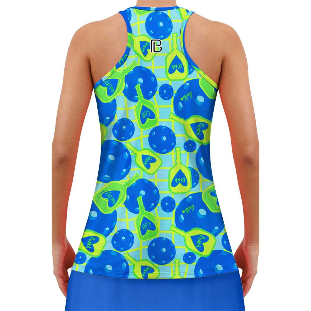 Pickleball Bella Racerback Tank - Pickleball Sports Latest