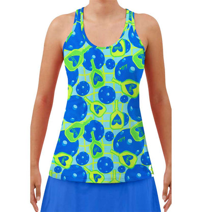 Pickleball Bella Racerback Tank - Pickleball Sports Latest