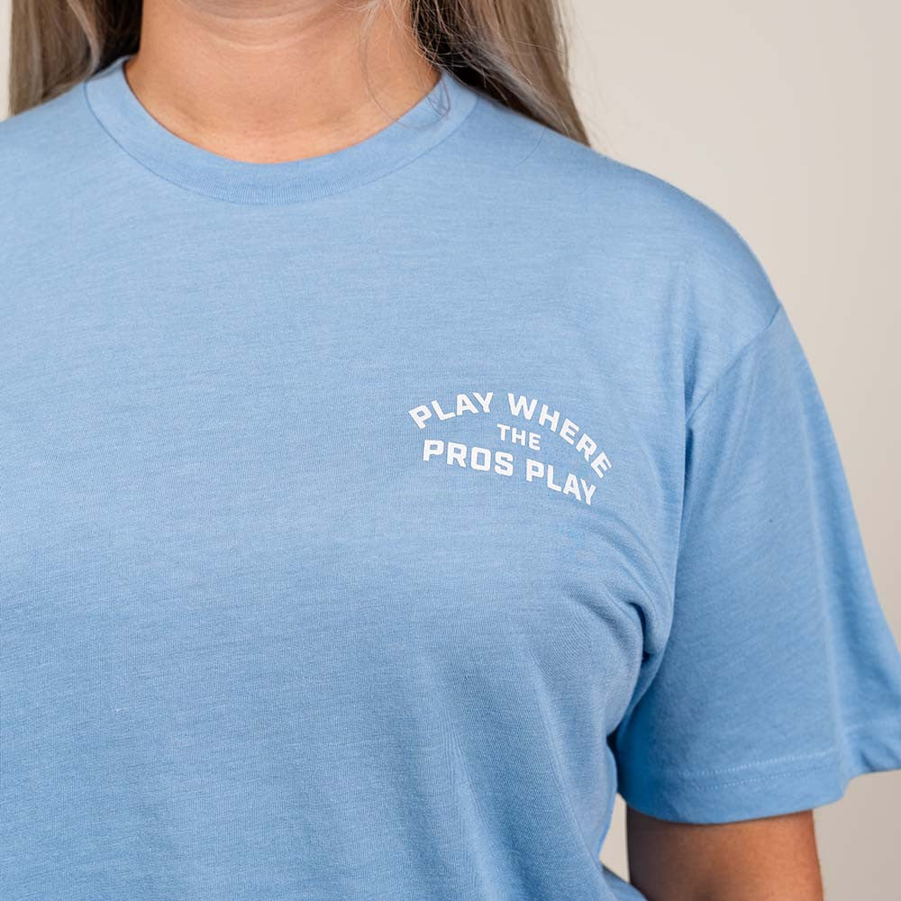 PPa 'Where Pros Play' Comfy T-Shirt - Unisex - Pickleball Sports Special Offer