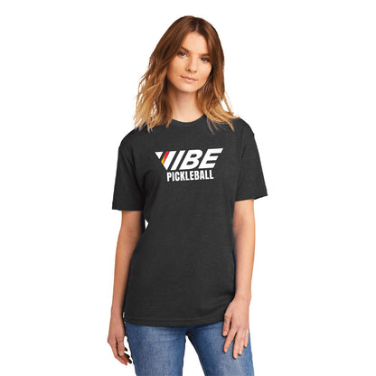 VIBE Pickleball Black Logo T-Shirt - Pickleball Sports Trusted